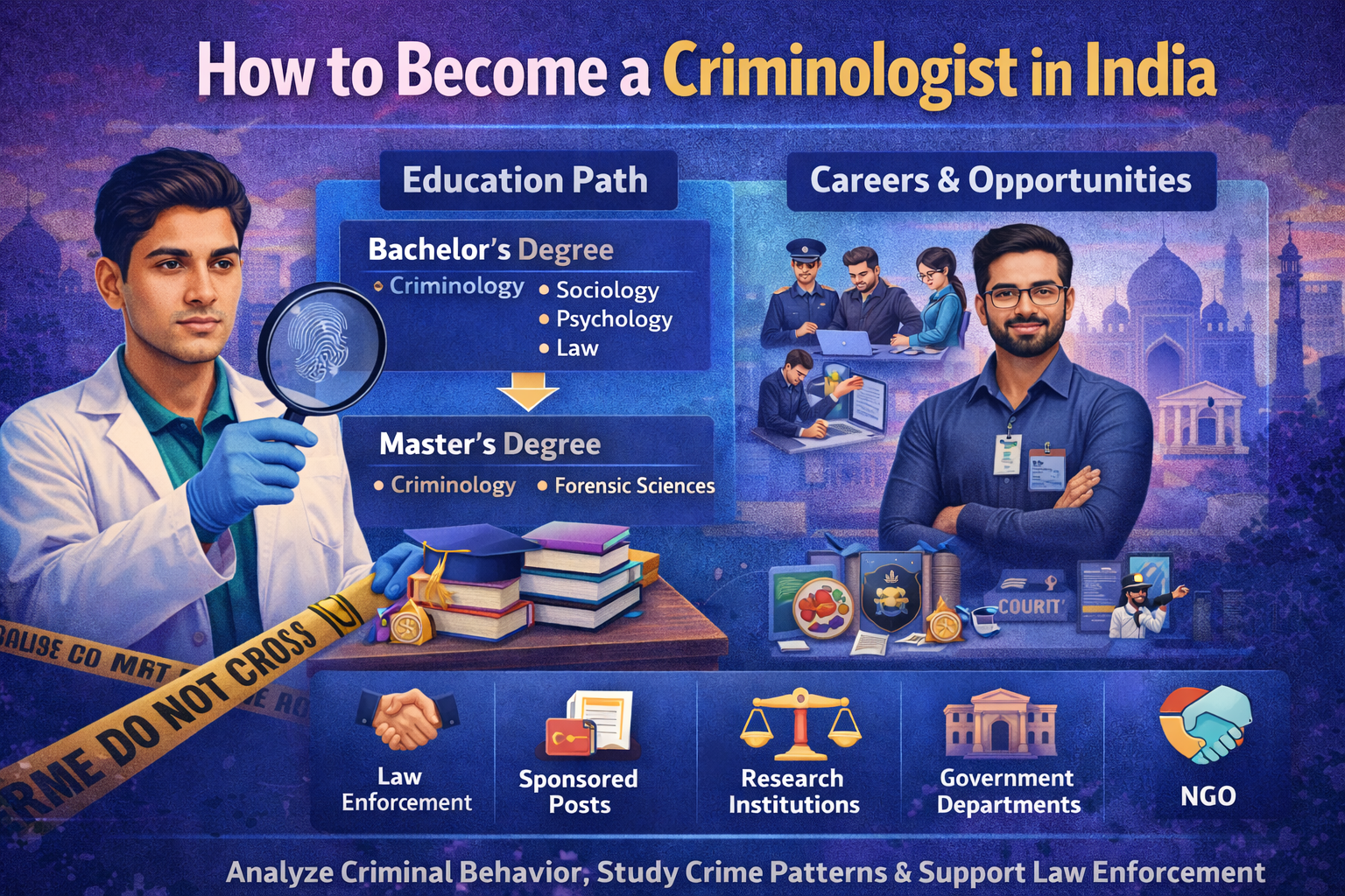 How to Become a Criminologist in India